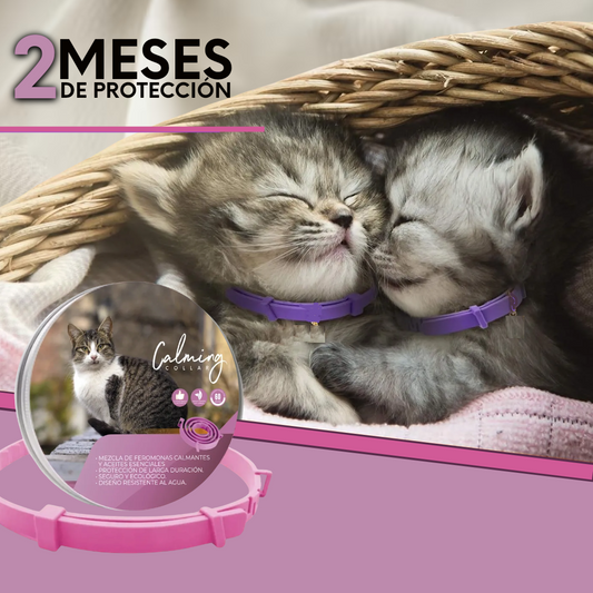 Calming Collar Gato - ROSA