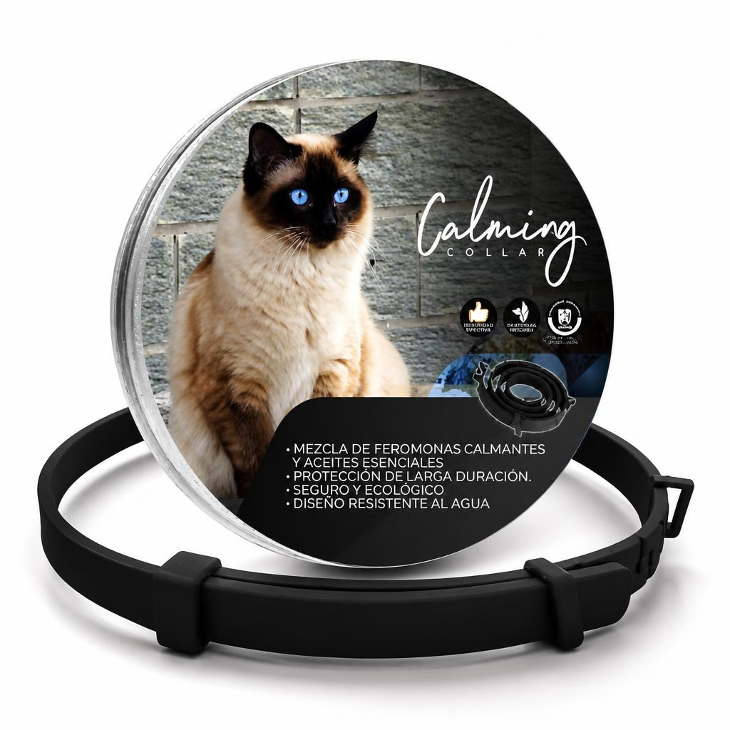 Calming Collar Gato - NEGRO